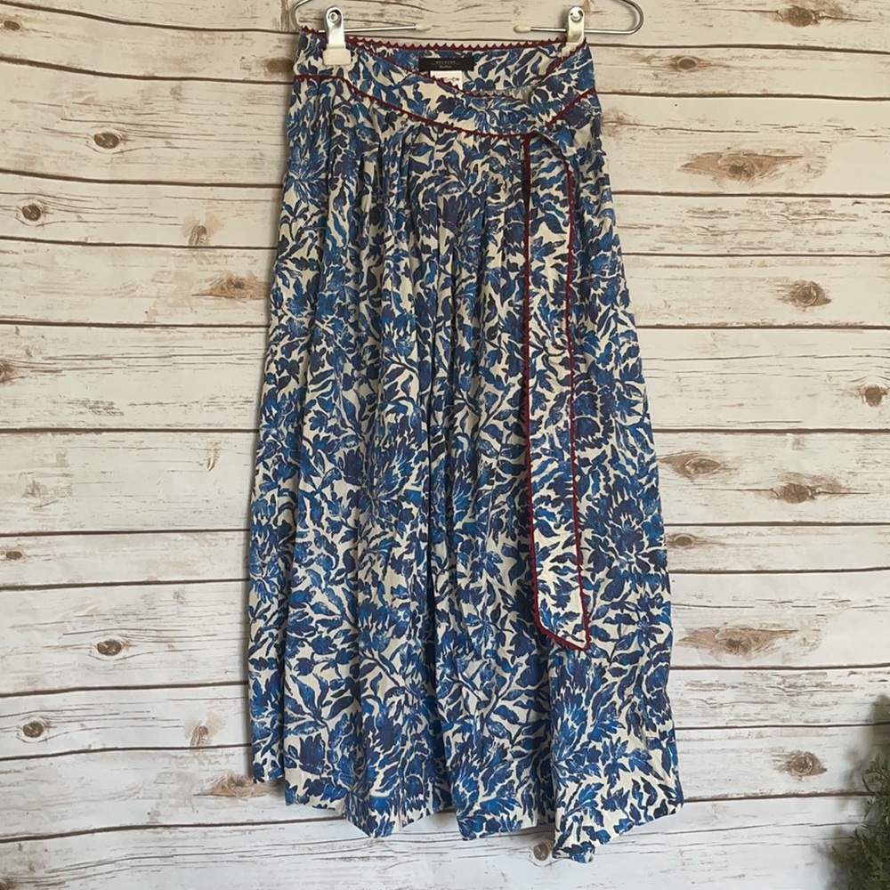 Max Mara • Weekender floral wrap midi skirt